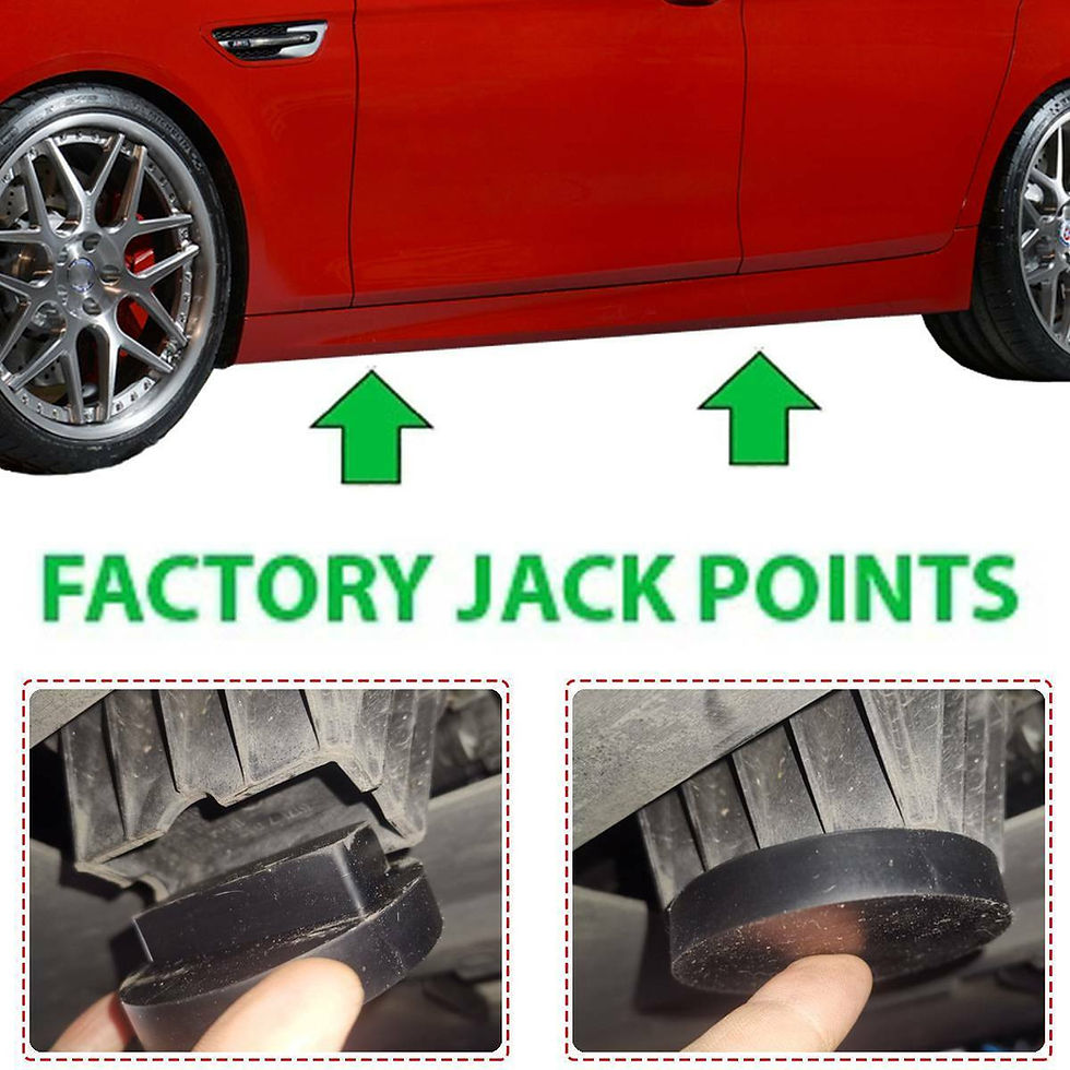 Thumbnail: Car Jack Rubber Pad Jack Lift Frame Protection Adapter For BMW E81 E82 E87 E88 F