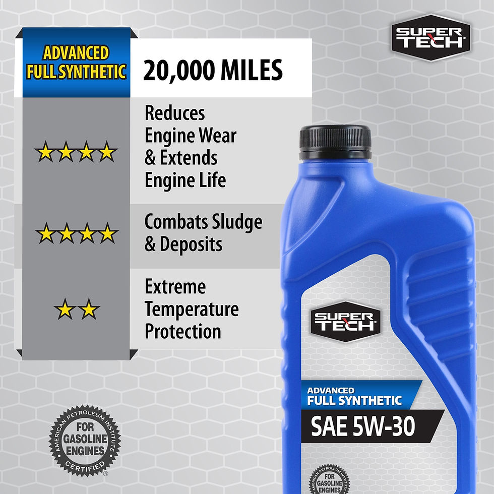 Thumbnail: Super Tech Advanced Full Synthetic Motor Oil SAE 5W-30, 1 Quart