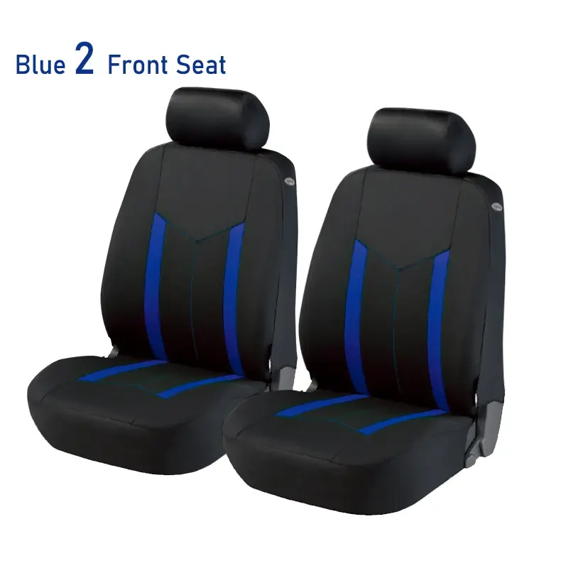 Thumbnail: AUTO PLUS Car Accessories Interior Universal Polyester Car Seat Covers Set Sport