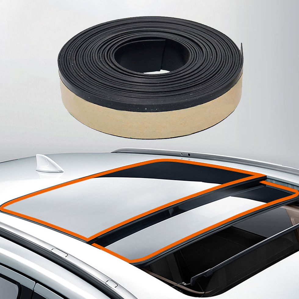 Thumbnail: 1m Car Seal Window Waterproof Protector Weatherstrip Edge Trim for Car Door Glas