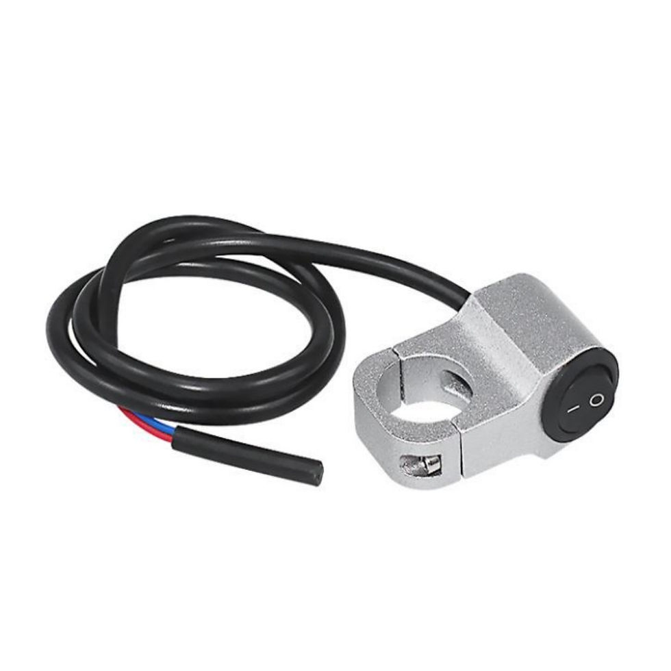 Thumbnail: 7/8in Aluminum Alloy Motorcycle Handlebar Headlight Switch Two Three-position Wa