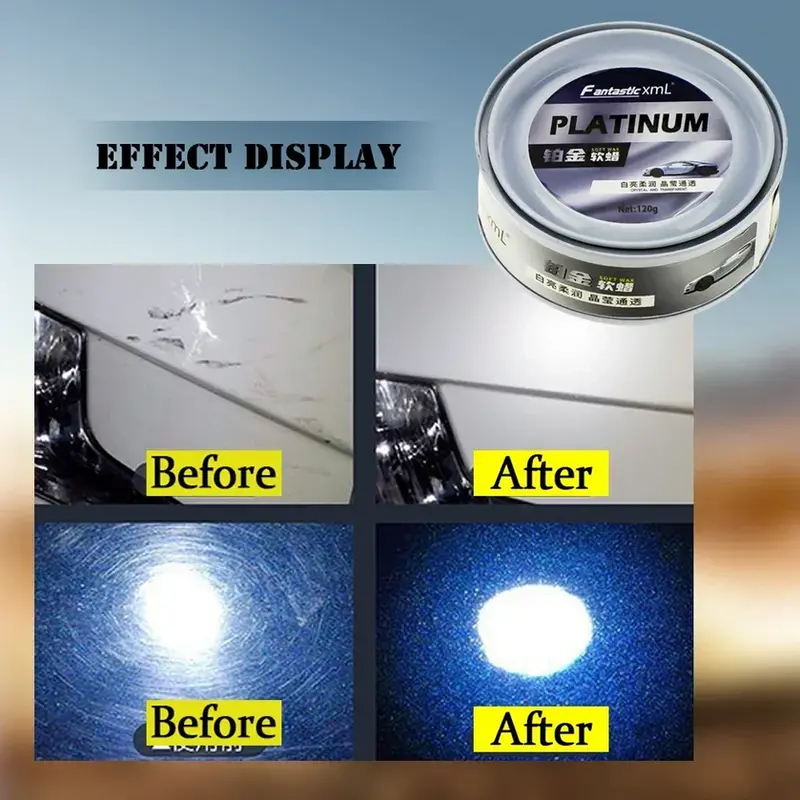 Thumbnail: Car Wax Crystal Plating Set Auto Nano Ceramic Coating Scratch Removal Agent Car