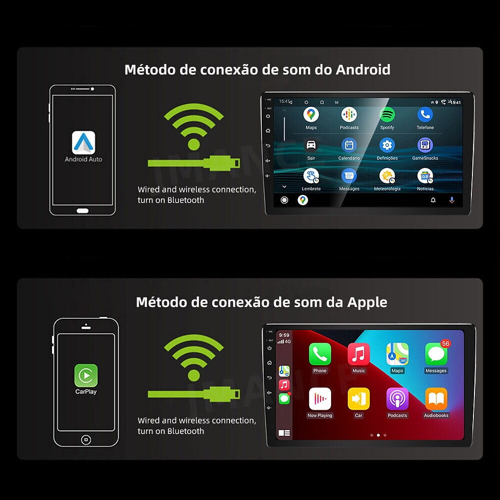 Thumbnail: Android 11 Car GPS Navi Carplay Stereo Radio for Ford Escape 2007-2012 with..