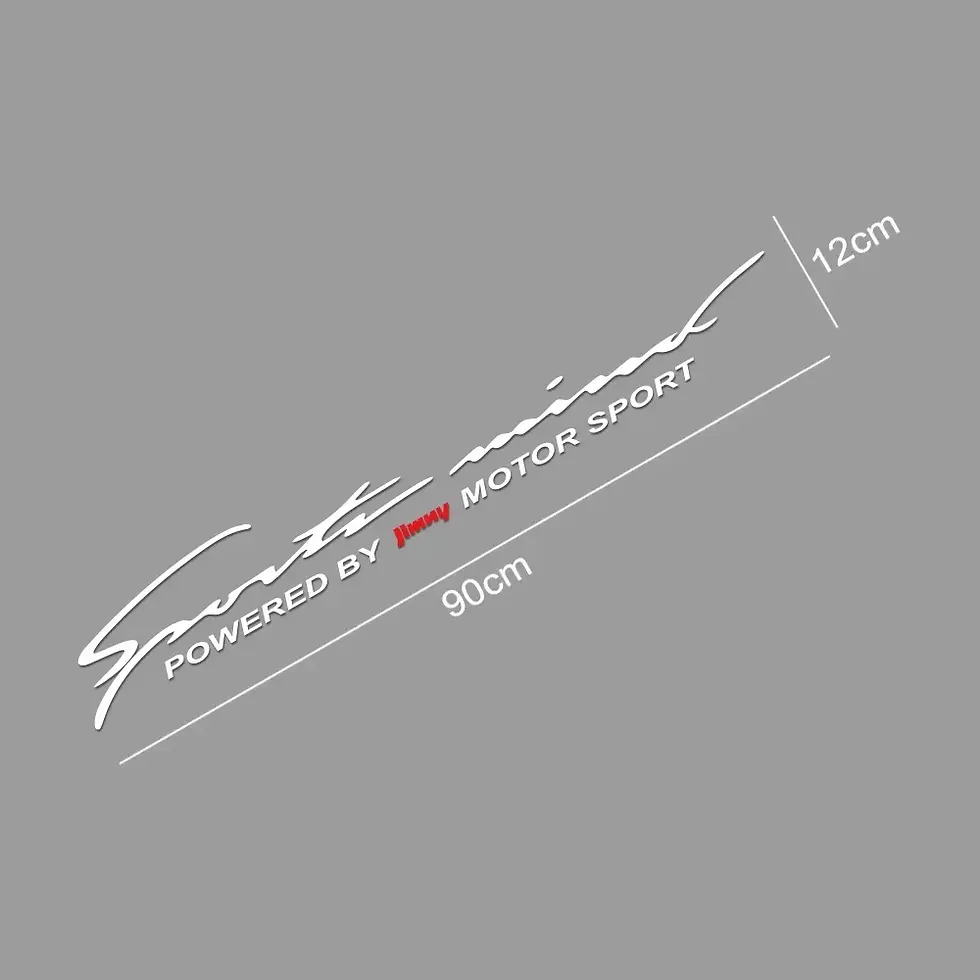Thumbnail: Car Rear Front Windshield Sticker Decal For Suzuki Alto Baleno Grand Vitara Igni