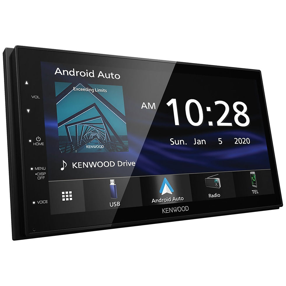 Thumbnail: Kenwood DMX4707S Double-DIN In-Dash 6.8" Multimedia Receiver with Bluetooth..