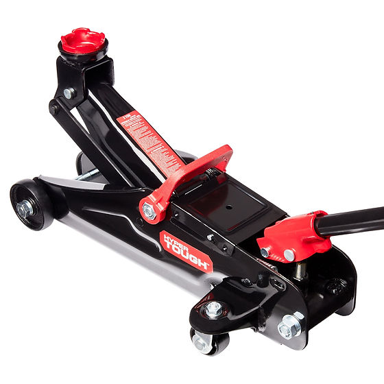 Hyper Tough 2-Ton Trolley Jack T82011W | AutoMaximizer.com