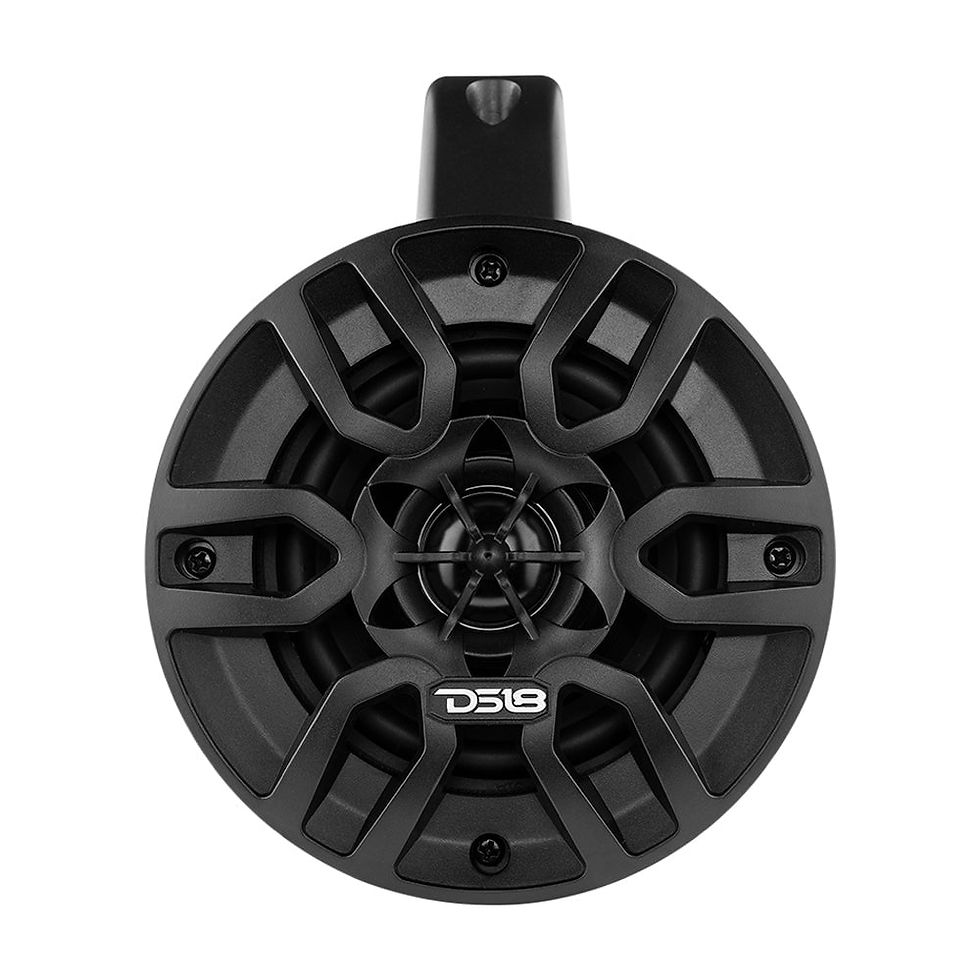 Thumbnail: DS18 HYDRO 4 Amplified Wakeboard Tower Speakers w/Bluetooth - Black [MP4TPB..
