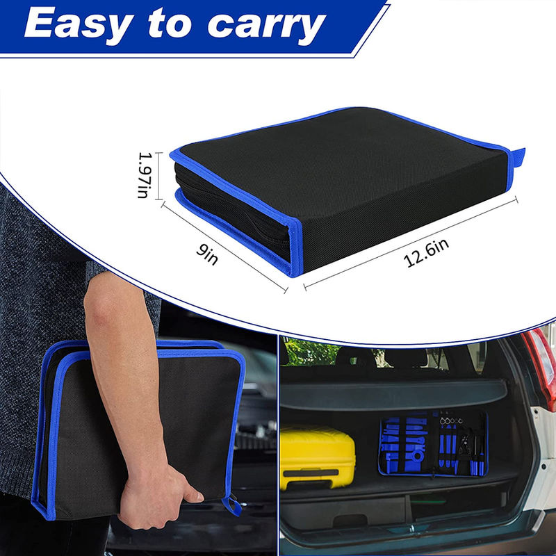 Thumbnail: Car Trim Removal Tool Pry Kit Car Panel Tool Stereo Removal Tool Kit Auto Hand-h