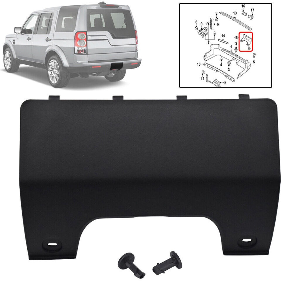 Trailer Cover Rear Bumper Trim Cover Rear Bumper Towing Cover Plug Cover Suitabl