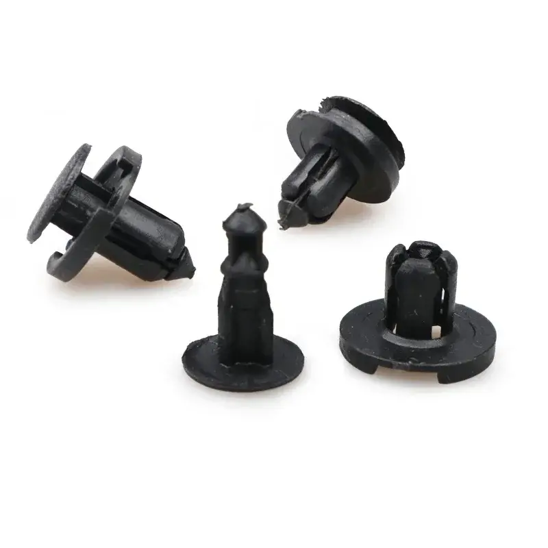Thumbnail: 10/20/50pcs 8mm Diameter 8mm Black Vehicle Car Bumper Door Panel Fender Liner Cl
