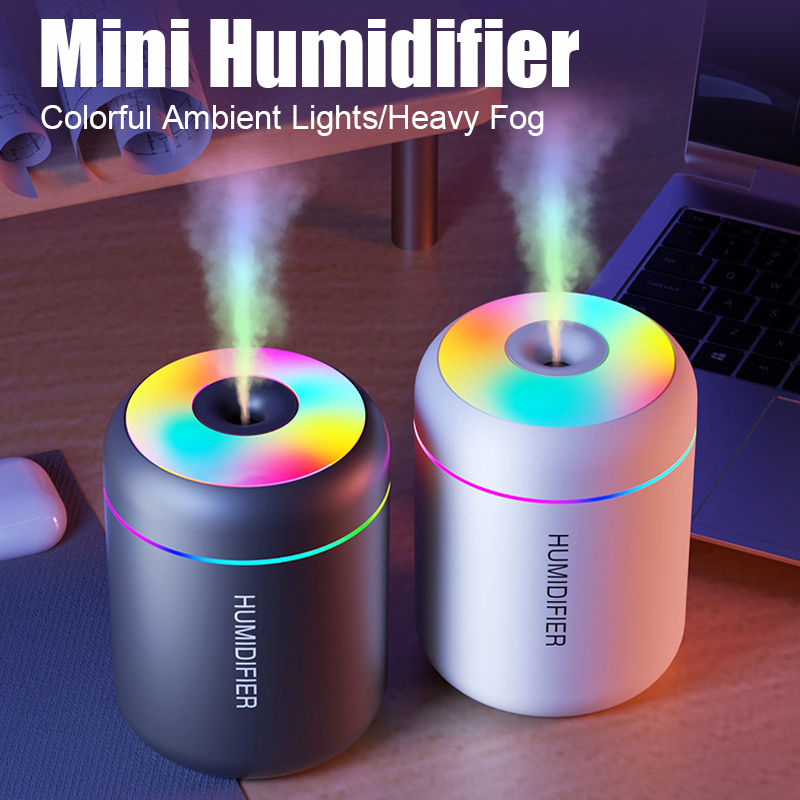 180ML Mini Air Humidifier USB Aroma Diffuser Essential Oil Purifier Mist Maker C