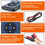 Thumbnail: Analyzer Tools Automotive V311B Auto Diagnostic Tool 12V Car Battery Charger Tes