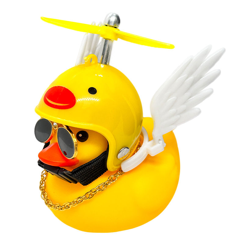 Thumbnail: Rubber Duck Toy Car Ornaments Yellow Duck Car Dashboard Decorations Motor Access
