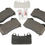 Thumbnail: Disc Brake Pad Set Automotive Specialty Parts Fits select: 2010-2011 CHEVRO..