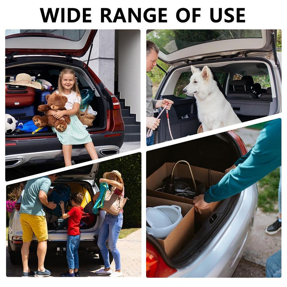 Thumbnail: For Refer To Description Rear Bumper Guard Protection Pet-Friendly Wear-Resistan