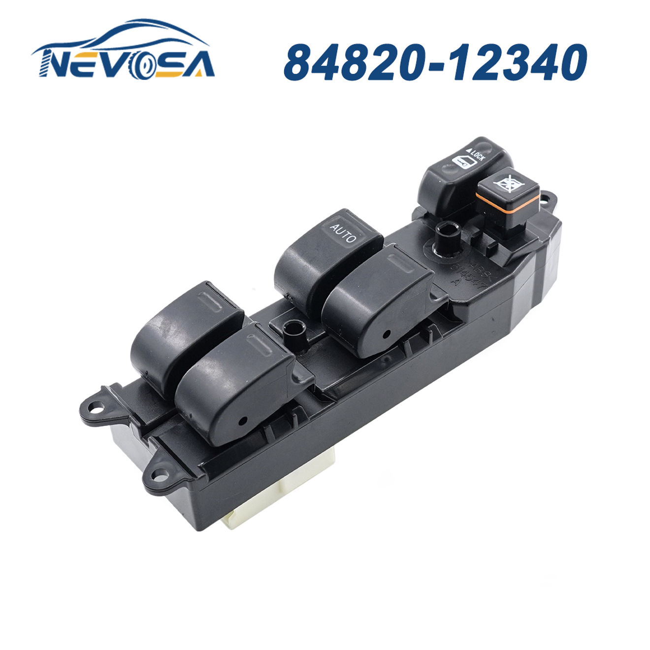 NEVOSA 84820-12340 Front Left Electric Power Window Master Control Switch Lifter