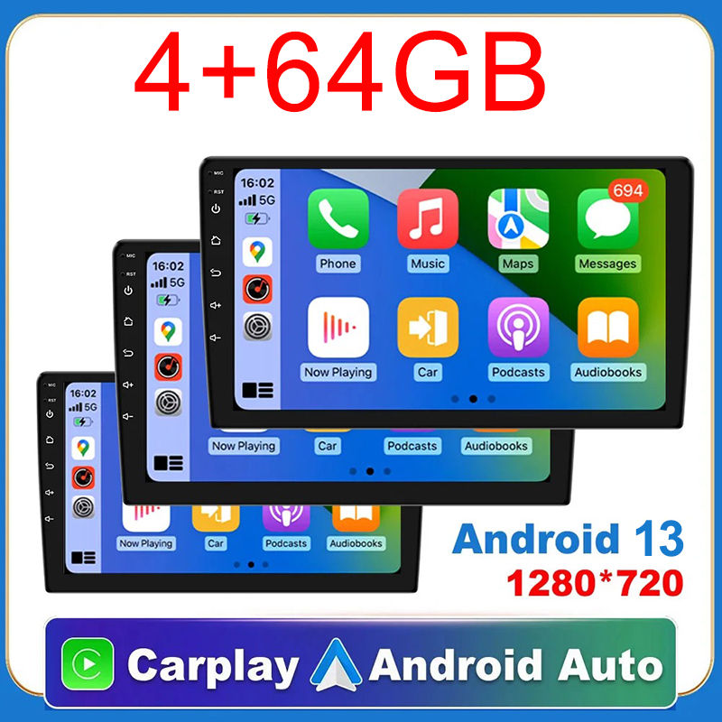 7/9/10 inch Universal Android 13 Car Radio 32G/64G Autoradio android 2 Din car r