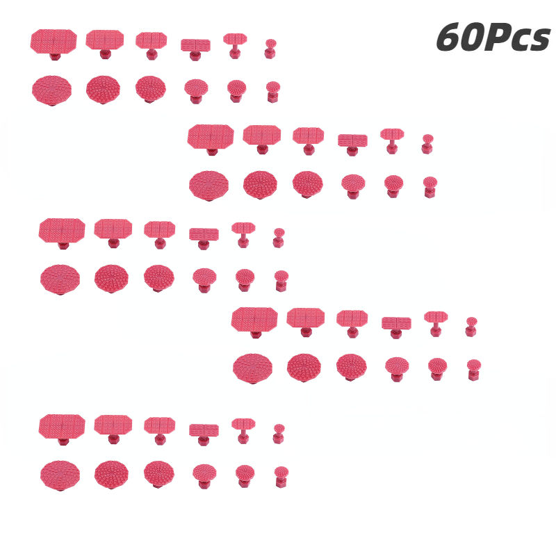 Thumbnail: 60/90/120Pcs New Glue Pulling Tabs Car Body Dent Removal Pulling Tabs Paintless