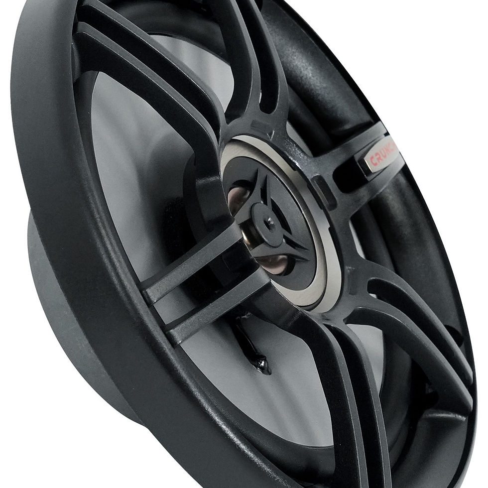 Thumbnail: (4) Crunch CS65CXS 6.5" Car Audio Shallow Mount Speakers 300 Watts Max 2-Wa..