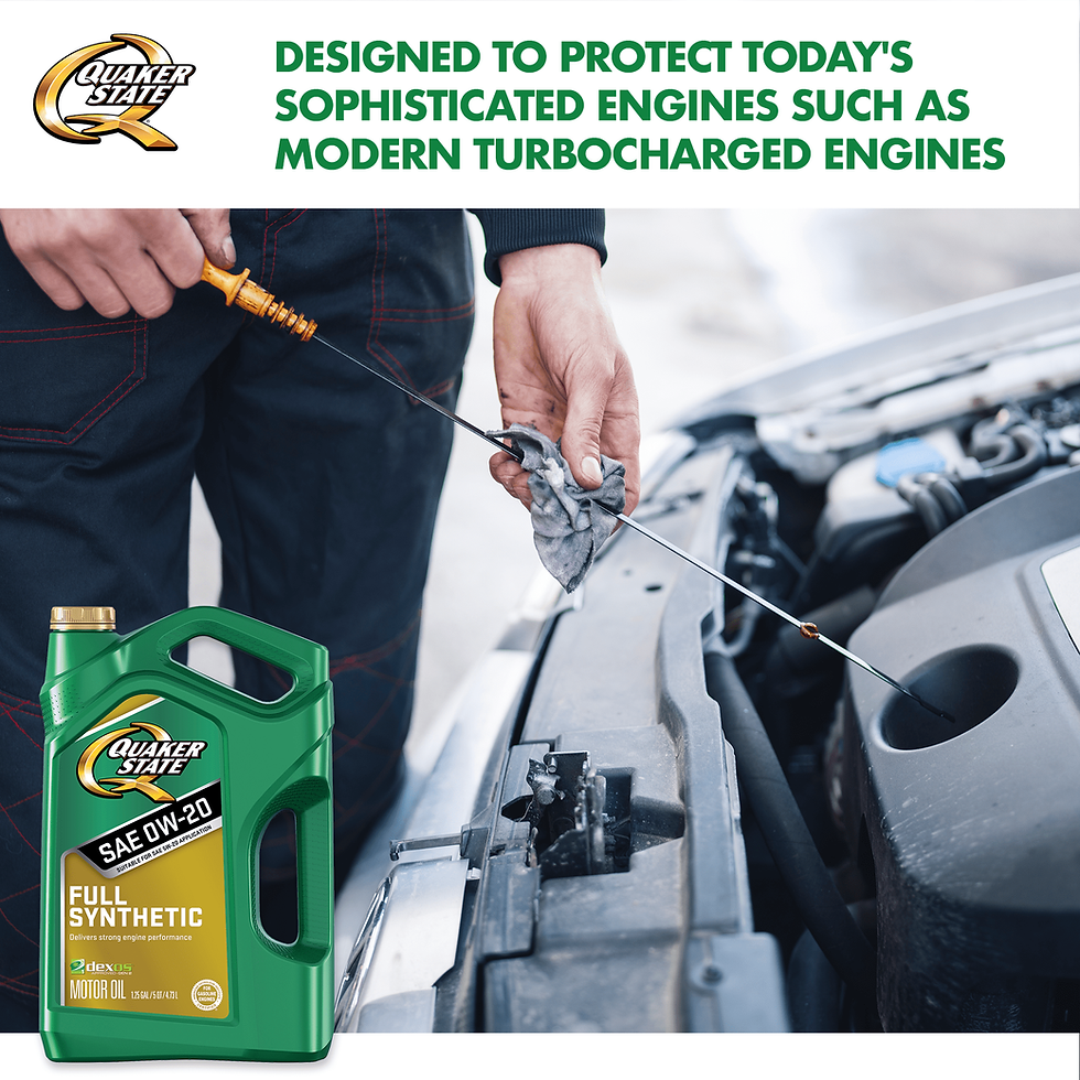 Thumbnail: Quaker State Full Synthetic 0W-20 Motor Oil, 5-Quart