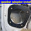 Thumbnail: 1996-2002 Toyota 4Runner 5 .25" 5.25" Rear Door Speaker Adapter Spacer Ring..