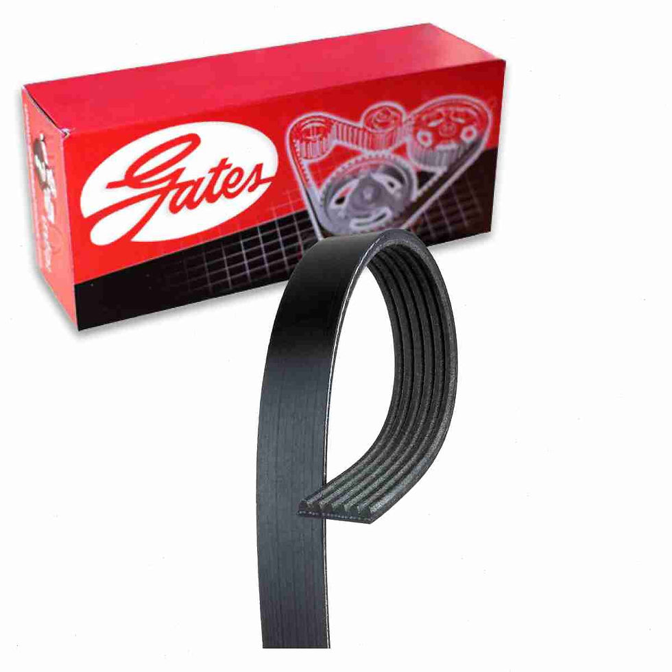 Gates Micro-V Serpentine Belt compatible with Jeep Cherokee 4.0L L6 1996-20..