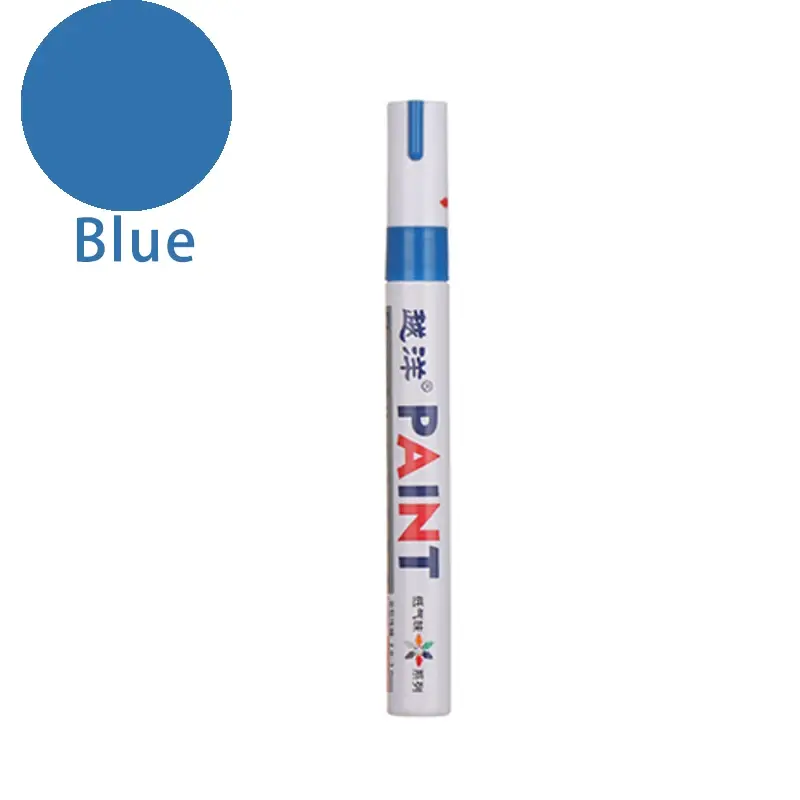 Thumbnail: Car Paint Scratches Repair Brush Pen Waterproof Water Paint Marker Pen Car Tire