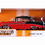 Thumbnail: 1956 Chevrolet Bel Air Red and Black "Bigtime Muscle" 1/24 Diecast Model Car by 