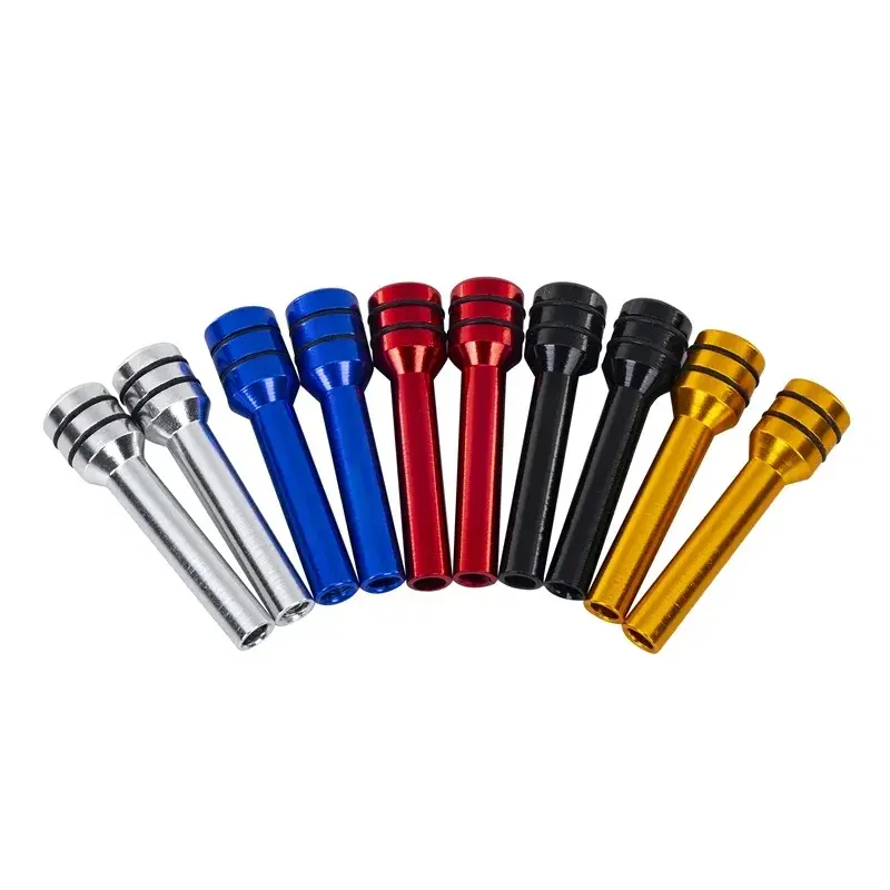 Thumbnail: Alloy Car Door Lock Knob Door Lift Button Locking Pins Screw Knob Pin 5 Colors C