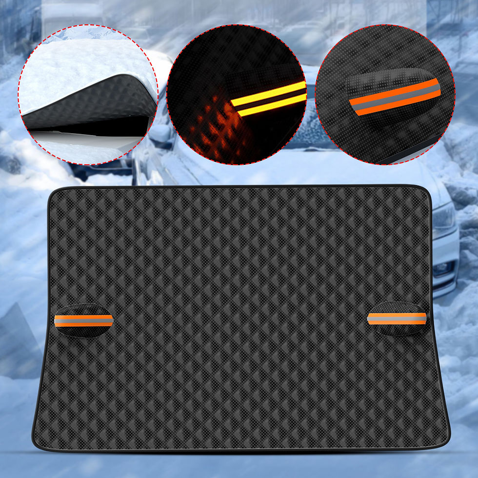 Thumbnail: Car Snow Cover Windscreen Snow Cover with Magnet Winter Outdoor Waterproof Car S