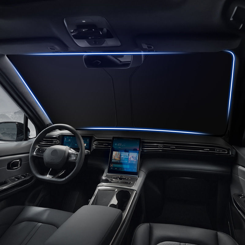 Thumbnail: Car Front Window Sunshade Cover Sun Shade Windshield Visor Windscreen Folding Au