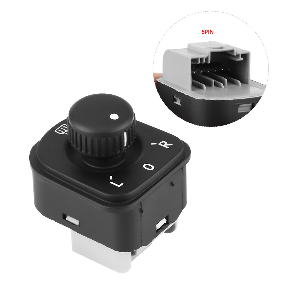 Thumbnail: Side Mirror Control Switch Knob for Golf 5 Jetta MK5 Pessat 1K0959565H 1K0959565