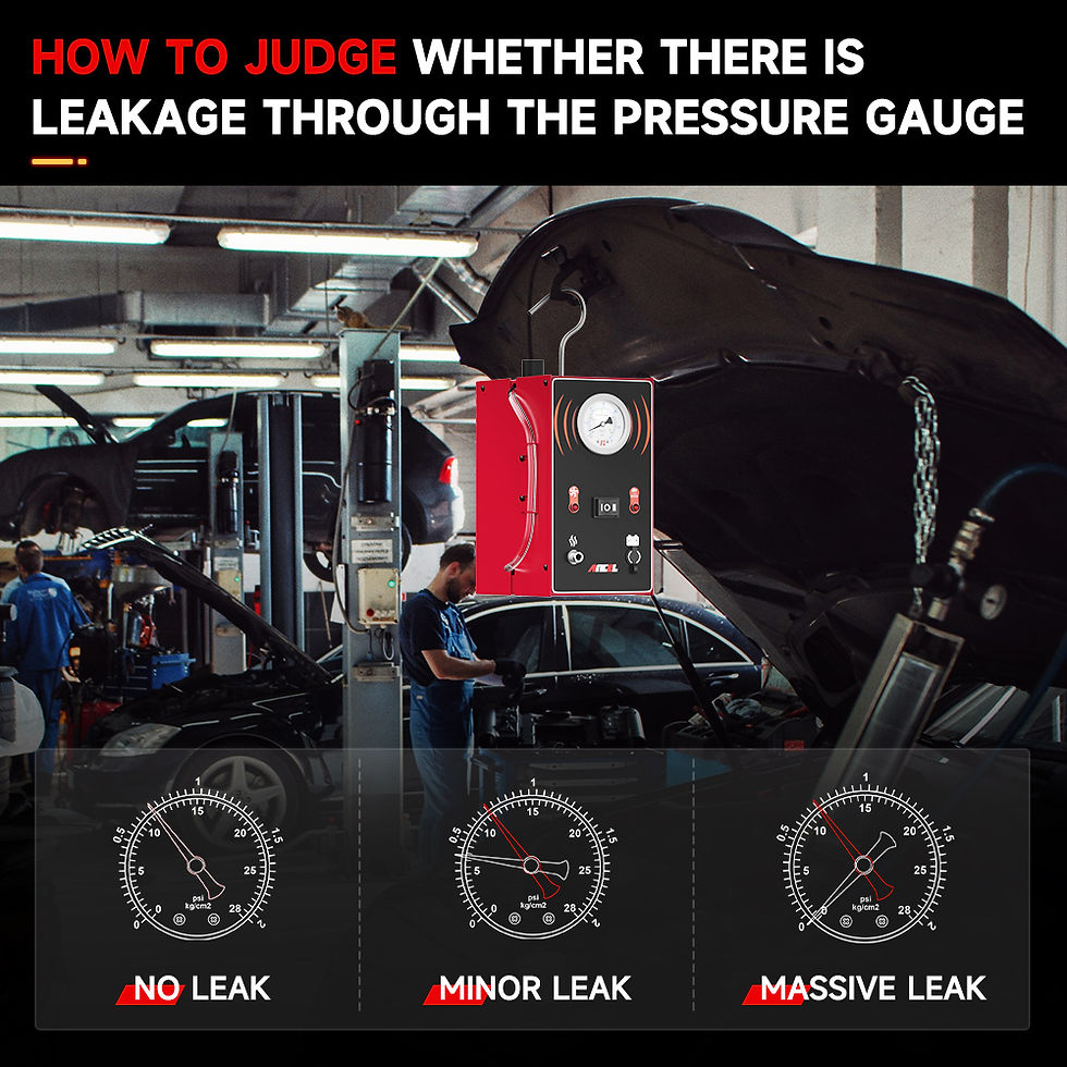 Thumbnail: ANCEL S200 Automotive Smoke Machine Built-in Air Pump Evap Smoke Machine Leak Te