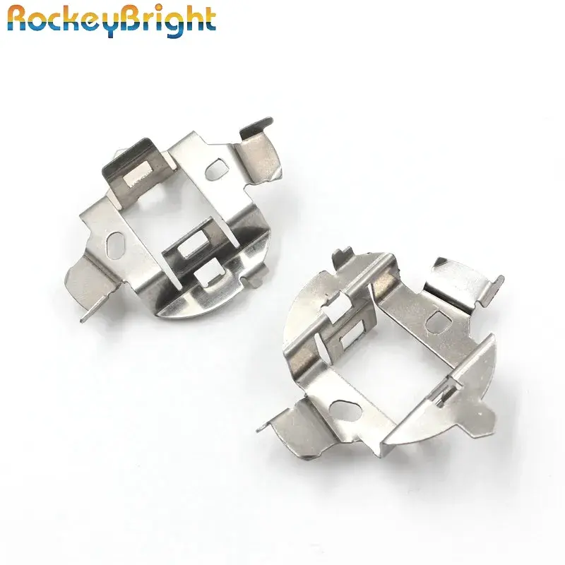 Rockeybright 2*H7 HID Headlight Bulb Holders Adapter Base for Volkswagen Passat