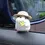 Thumbnail: New Car Ornaments Cute Hamster with Straw Hat Decoration Center Console Decorati