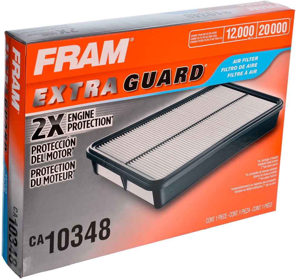 Thumbnail: FRAM Extra Guard Air Filter, CA10348 for Select Jeep Vehicles Fits select: ..