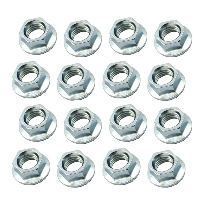 Set of 16 New Flange Locking Lug Nuts for Honda Rancher 420 4x / any typical Adu