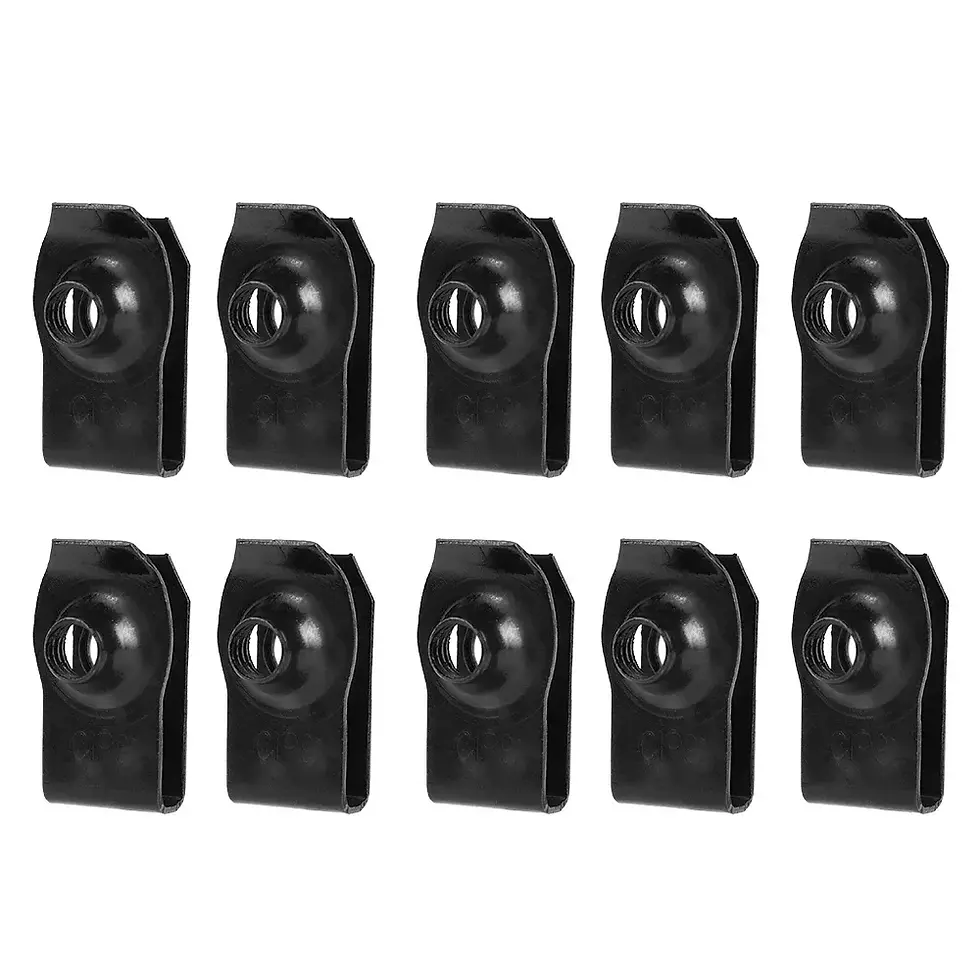 Thumbnail: Car Body Bolts and U Nut Clips M6 Engine Cover Undertray Splash Shield Guard Bum