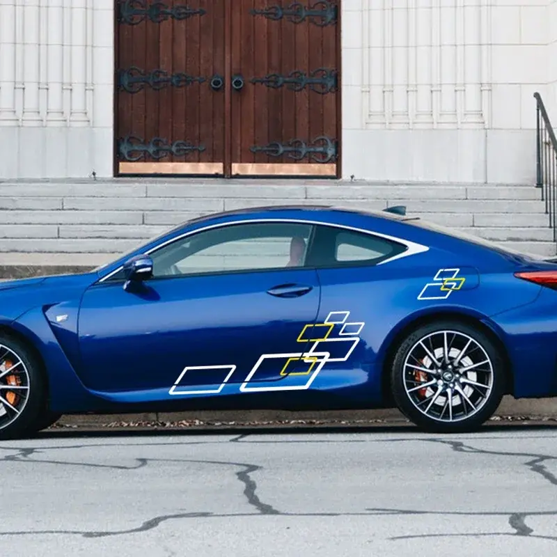 Thumbnail: Universal Car Body Decor Sticker Vinyl Film Decal Auto Accessories For Suzuki Vo