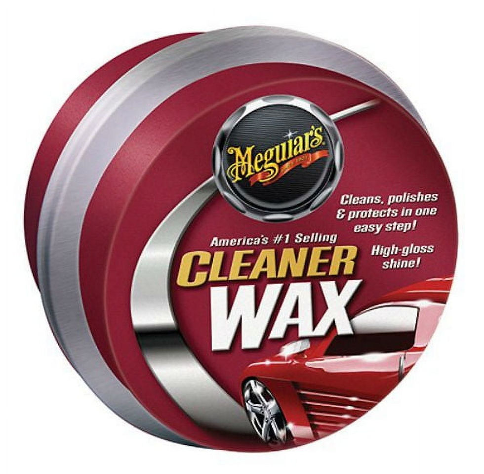 Meguiar's A1214 Car Cleaner Wax Paste 14 Oz