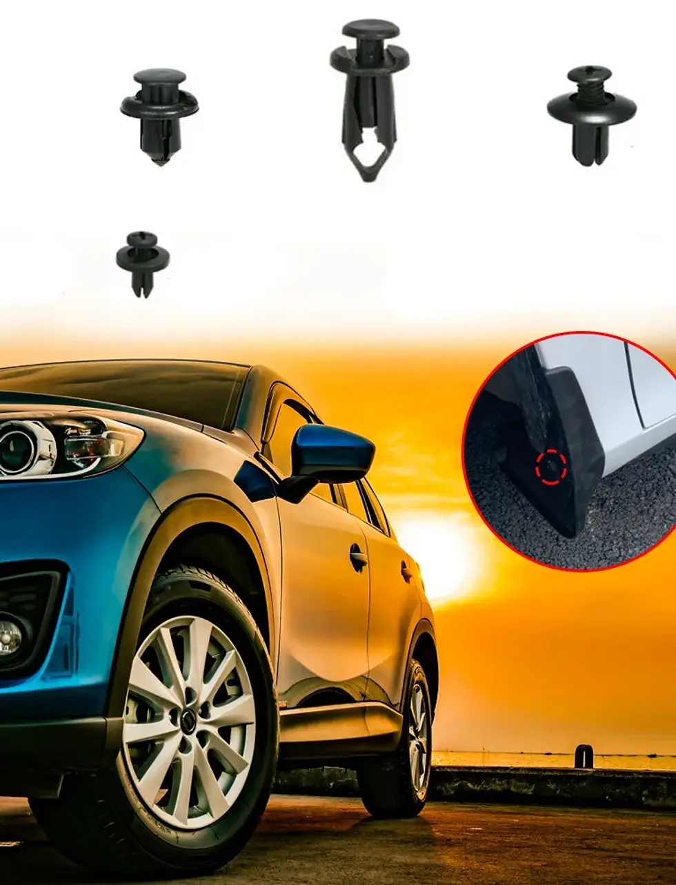 Thumbnail: 6 Size 60Pcs Auto Fastener Clips For Ford Focus 2 3 Maverick Escape kuga C-MAX c