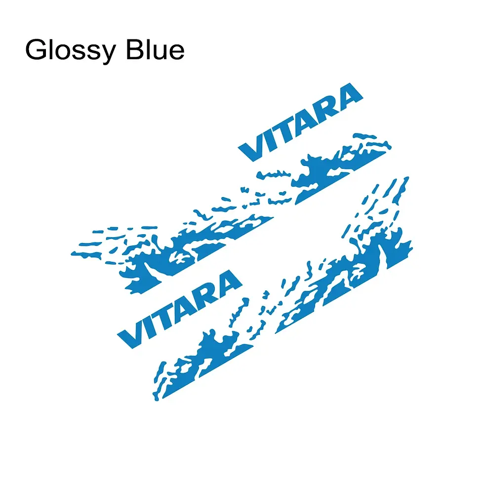 Thumbnail: For Suzuki Vitara 1990 2017 2020 2022 Car Door Side Stickers Mud Splashing Graph