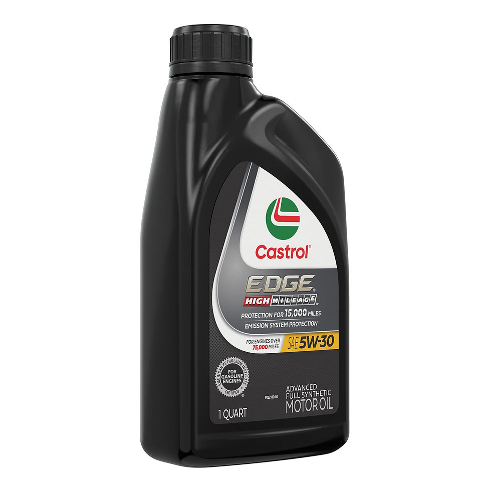 Thumbnail: Castrol EDGE High Mileage 5W-30 Advanced Full Synthetic Motor Oil 1 Quart