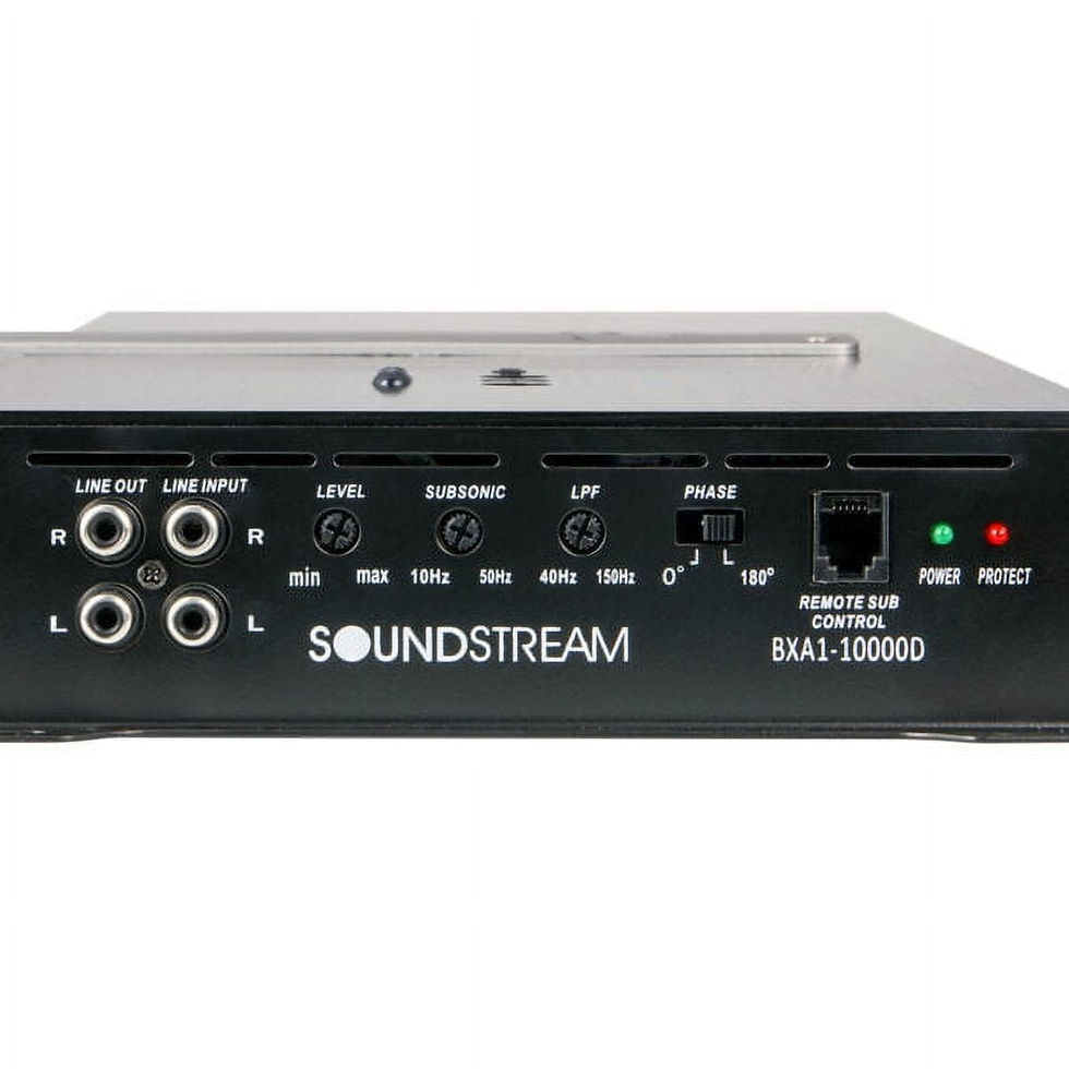 Thumbnail: SOUNDSTREAM BXT1-10000D BX MONOBLOCK CLASS D CAR AUDIO SUB AMP AMPLIFIER 10..