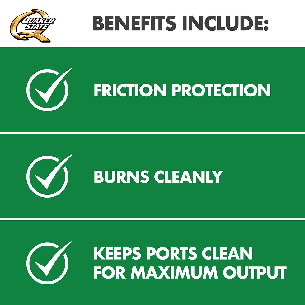 Thumbnail: Quaker State Universal 2-Cycle Engine Oil, 8-Ounce