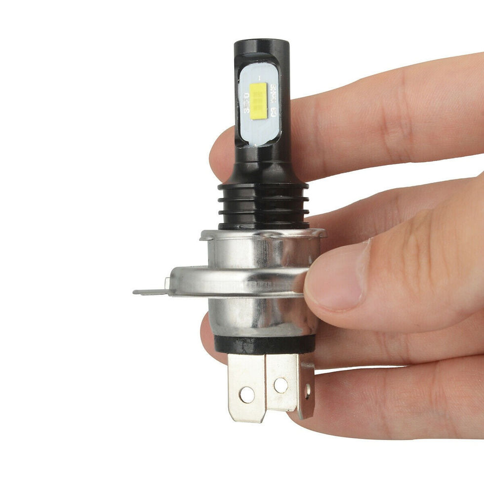 Thumbnail: 2X H4 9003 Hb2 Super Bright Csp Led Headlight Kit High Low Beam Bulb White ..