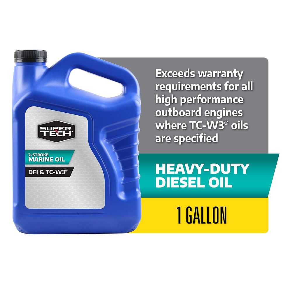 Super Tech TC-W3 Outboard 2 Cycle Engine Oil 1 Gallon