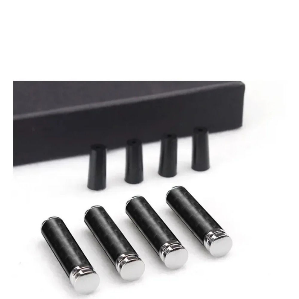 New 4Pcs Cover Door Bolt Deco Cap Mercedes Door Lock Pin A C E GLE GLS SLK Class