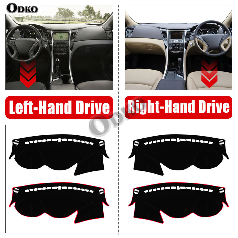 Thumbnail: For Hyundai Sonata YF i45 2010 2011 2012 2013 2014 Car Dashboard Cover Sun Shade