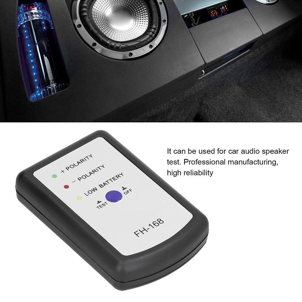 Thumbnail: Universal Car Phase Tester Audio Speaker Horn Positive Negative Polarity PH Phas